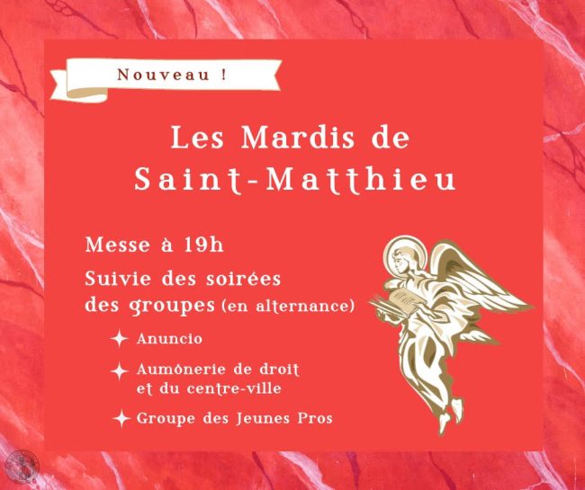 Les mardis de St Matthieu